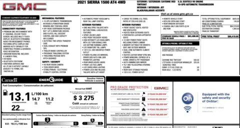 More photos of 2021 GMC Sierra 1500 AT4 at Twins Chrysler Dodge Jeep Ram, MI