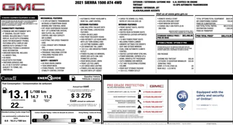 More photos of 2021 GMC Sierra 1500 AT4 at Twins Chrysler Dodge Jeep Ram, MI