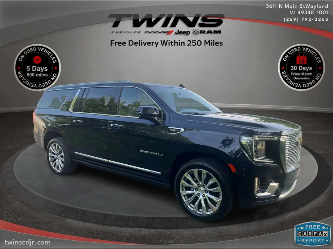 Blue 2023 GMC Yukon XL Denali for sale in Wayland, MI