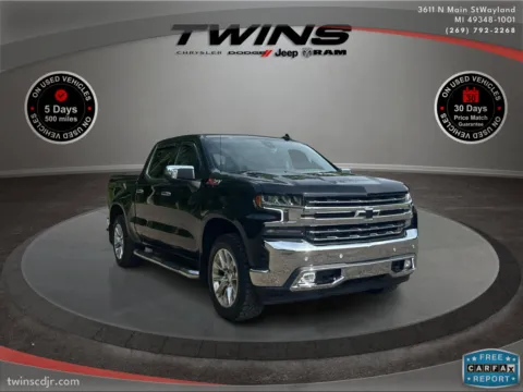Black 2021 Chevrolet Silverado 1500 LTZ for sale in Wayland, MI