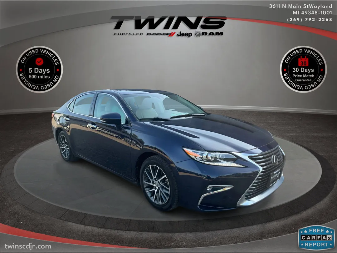 Blue 2017 Lexus ES 350 for sale in Wayland, MI