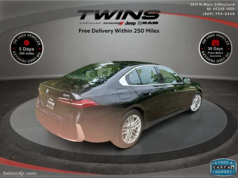 Another view of 2025 BMW 5 Series 530i xDrive for sale in Wayland, MI at Twins Chrysler Dodge Jeep Ram