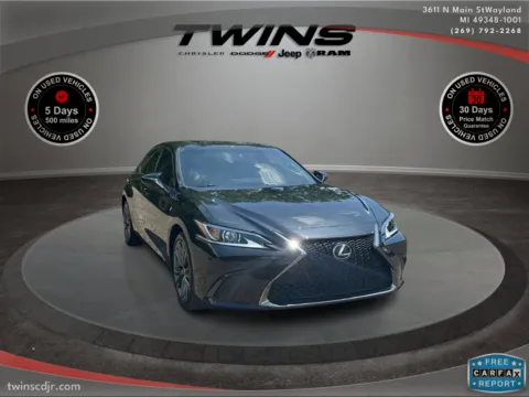 Black 2019 Lexus ES 350 F SPORT for sale in Wayland, MI
