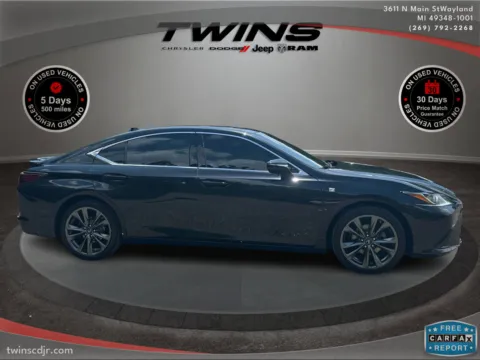 Photos of 2019 Lexus ES 350 F SPORT for sale in Wayland, MI at Twins Chrysler Dodge Jeep Ram