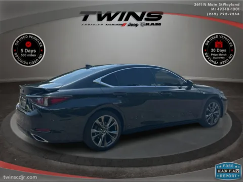 Another view of 2019 Lexus ES 350 F SPORT for sale in Wayland, MI at Twins Chrysler Dodge Jeep Ram
