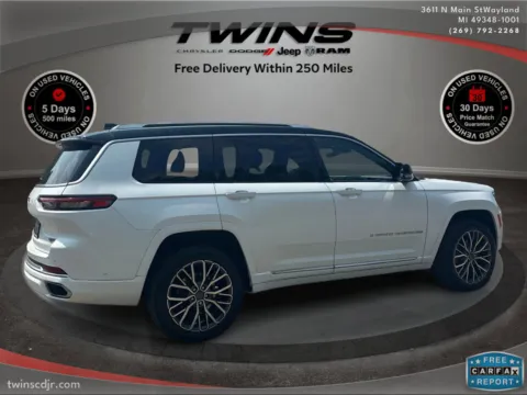 Another view of 2022 Jeep Grand Cherokee L Summit Reserve for sale in Wayland, MI at Twins Chrysler Dodge Jeep Ram