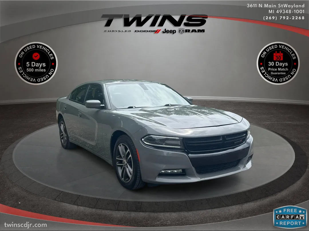 Gray 2018 Dodge Charger GT for sale in Wayland, MI