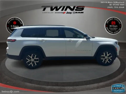 Photos of 2025 Jeep Grand Cherokee L Limited for sale in Wayland, MI at Twins Chrysler Dodge Jeep Ram