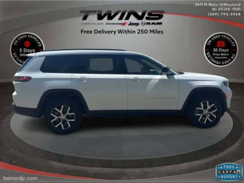 Photos of 2025 Jeep Grand Cherokee L Limited for sale in Wayland, MI at Twins Chrysler Dodge Jeep Ram