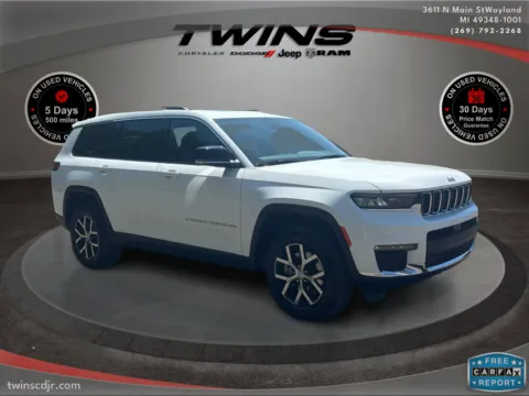 White 2025 Jeep Grand Cherokee L Limited for sale in Wayland, MI