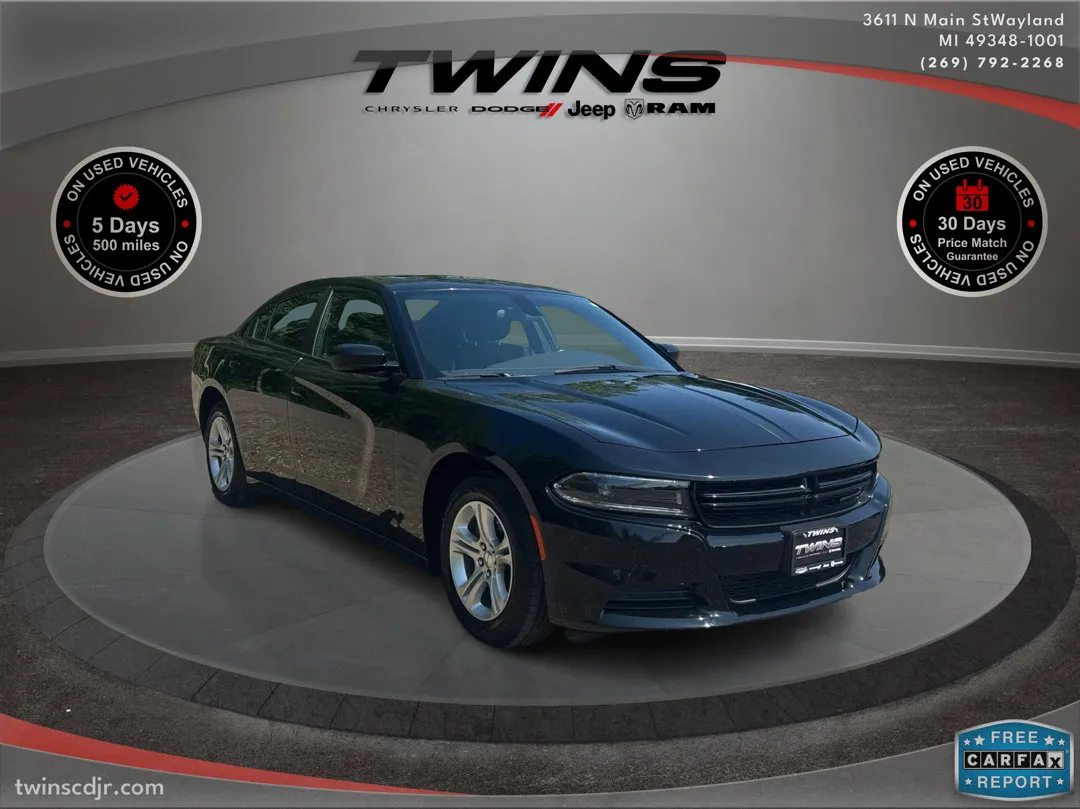 Black 2023 Dodge Charger SXT for sale in Wayland, MI