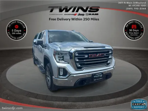 Silver 2019 GMC Sierra 1500 SLT for sale in Wayland, MI
