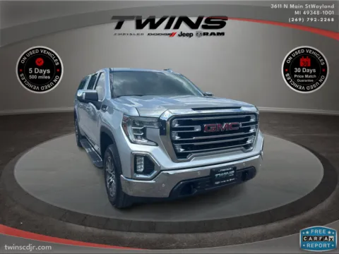 Silver 2019 GMC Sierra 1500 SLT for sale in Wayland, MI