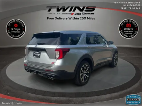 Another view of 2021 Ford Explorer ST for sale in Wayland, MI at Twins Chrysler Dodge Jeep Ram
