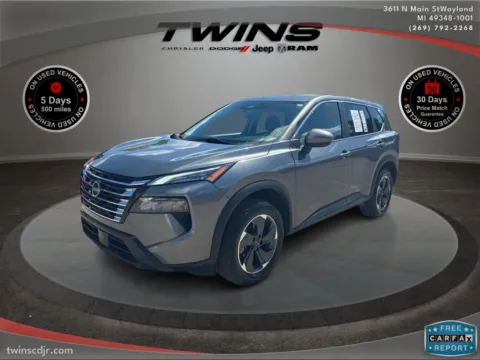 Gray 2024 Nissan Rogue SV for sale in Wayland, MI