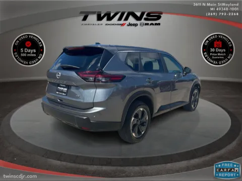 Photos of 2024 Nissan Rogue SV for sale in Wayland, MI at Twins Chrysler Dodge Jeep Ram