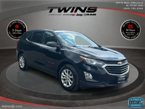Black 2019 Chevrolet Equinox LT for sale in Wayland, MI