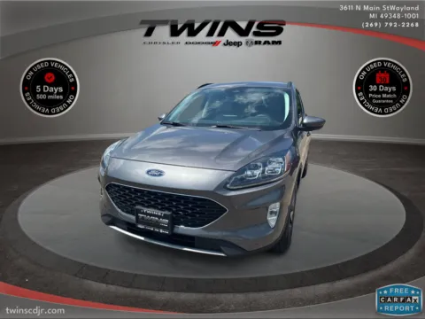 More photos of 2021 Ford Escape Titanium Hybrid at Twins Chrysler Dodge Jeep Ram, MI