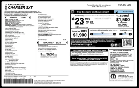 More photos of 2023 Dodge Charger SXT at Twins Chrysler Dodge Jeep Ram, MI