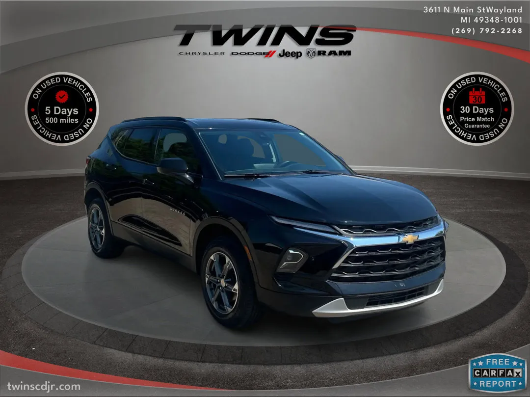 Black 2024 Chevrolet Blazer LT for sale in Wayland, MI
