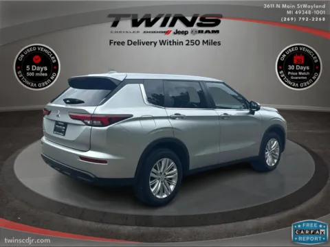 Another view of 2023 Mitsubishi Outlander ES for sale in Wayland, MI at Twins Chrysler Dodge Jeep Ram