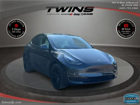 Gray 2024 Tesla Model Y Long Range for sale in Wayland, MI