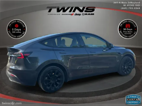Another view of 2024 Tesla Model Y Long Range for sale in Wayland, MI at Twins Chrysler Dodge Jeep Ram