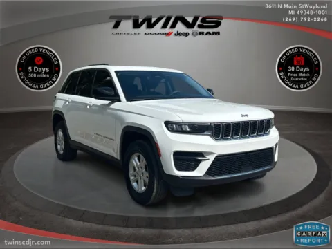 White 2023 Jeep Grand Cherokee Laredo for sale in Wayland, MI