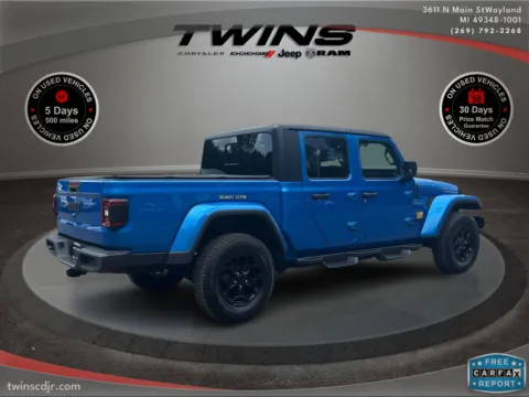 Another view of 2021 Jeep Gladiator Willys for sale in Wayland, MI at Twins Chrysler Dodge Jeep Ram