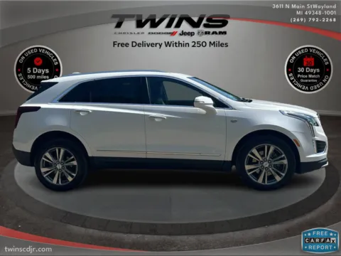 Photos of 2024 Cadillac XT5 AWD Premium Luxury for sale in Wayland, MI at Twins Chrysler Dodge Jeep Ram