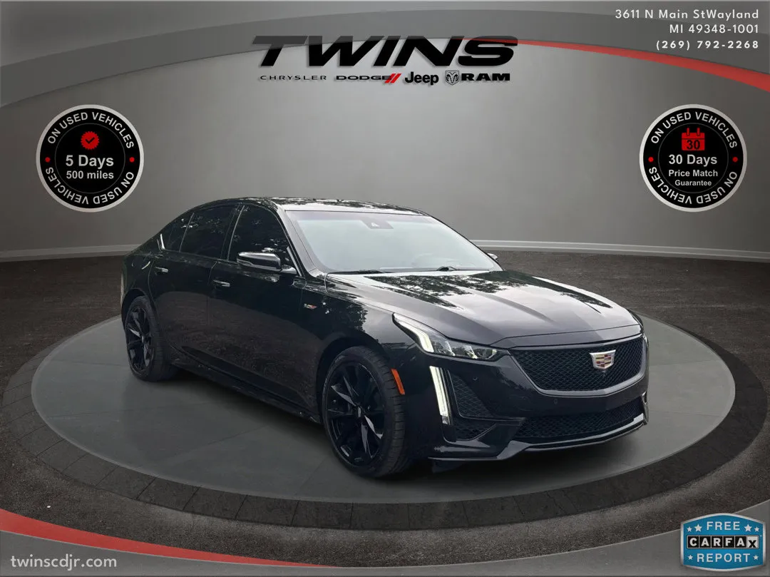 Black 2022 Cadillac CT5-V VSERIES for sale in Wayland, MI