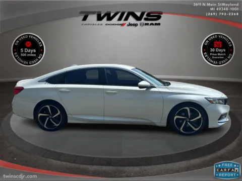 Photos of 2020 Honda Accord Sedan Sport for sale in Wayland, MI at Twins Chrysler Dodge Jeep Ram