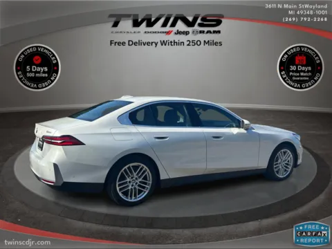 Another view of 2025 BMW 5 Series 530i xDrive for sale in Wayland, MI at Twins Chrysler Dodge Jeep Ram