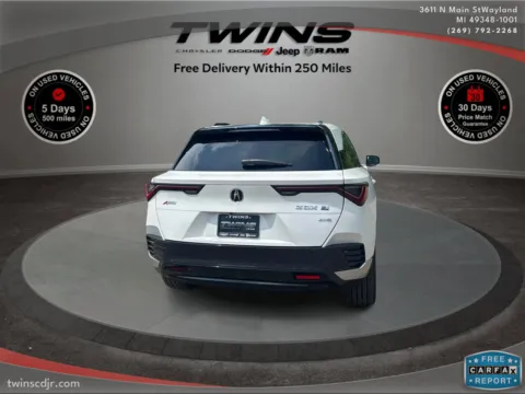 More photos of 2024 Acura ZDX w/A-Spec Package at Twins Chrysler Dodge Jeep Ram, MI