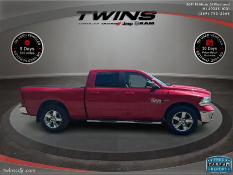 Red 2019 Ram 1500 Classic Big Horn for sale in Wayland, MI