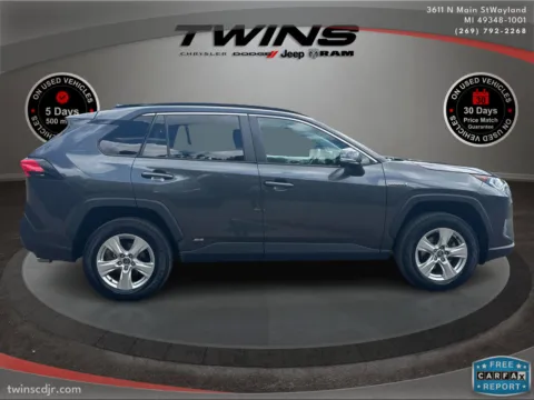Photos of 2020 Toyota RAV4 Hybrid XLE for sale in Wayland, MI at Twins Chrysler Dodge Jeep Ram