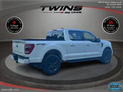 Another view of 2023 Ford F-150 LARIAT for sale in Wayland, MI at Twins Chrysler Dodge Jeep Ram