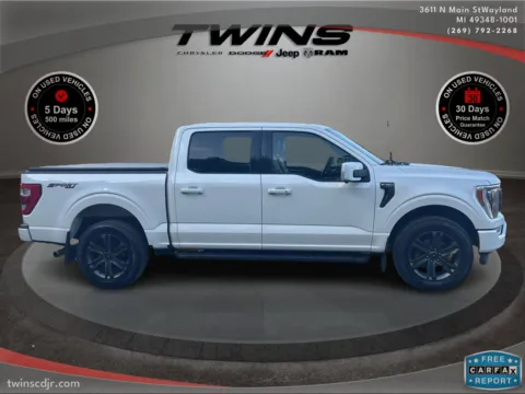 Photos of 2023 Ford F-150 LARIAT for sale in Wayland, MI at Twins Chrysler Dodge Jeep Ram