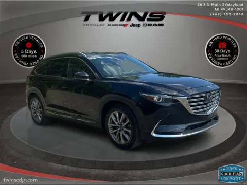 Black 2021 Mazda CX-9 Grand Touring for sale in Wayland, MI