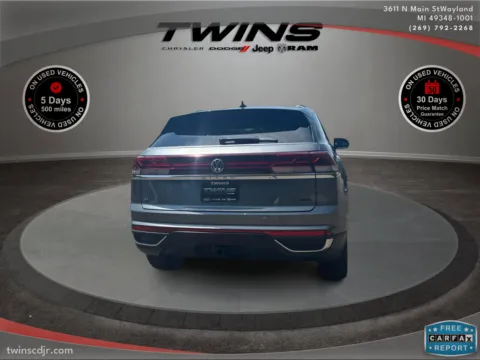 More photos of 2024 Volkswagen Atlas Cross Sport 2.0T SE w/Technology at Twins Chrysler Dodge Jeep Ram, MI