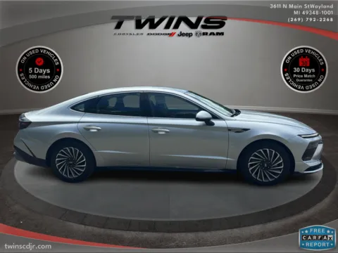 Photos of 2024 Hyundai Sonata Hybrid SEL for sale in Wayland, MI at Twins Chrysler Dodge Jeep Ram