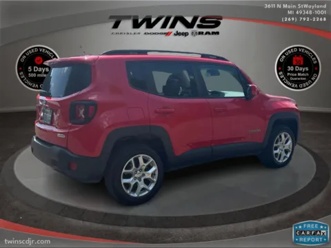Another view of 2017 Jeep Renegade Latitude for sale in Wayland, MI at Twins Chrysler Dodge Jeep Ram