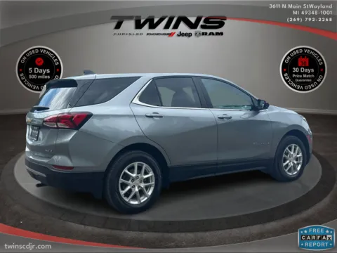 Another view of 2023 Chevrolet Equinox LT for sale in Wayland, MI at Twins Chrysler Dodge Jeep Ram