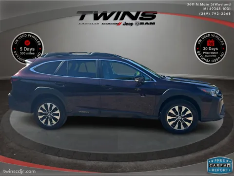 Photos of 2024 Subaru Outback Limited for sale in Wayland, MI at Twins Chrysler Dodge Jeep Ram