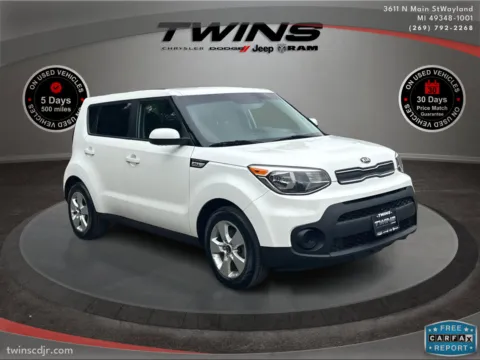 White 2018 Kia Soul for sale in Wayland, MI