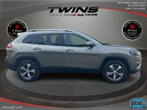 Photos of 2021 Jeep Cherokee Limited for sale in Wayland, MI at Twins Chrysler Dodge Jeep Ram