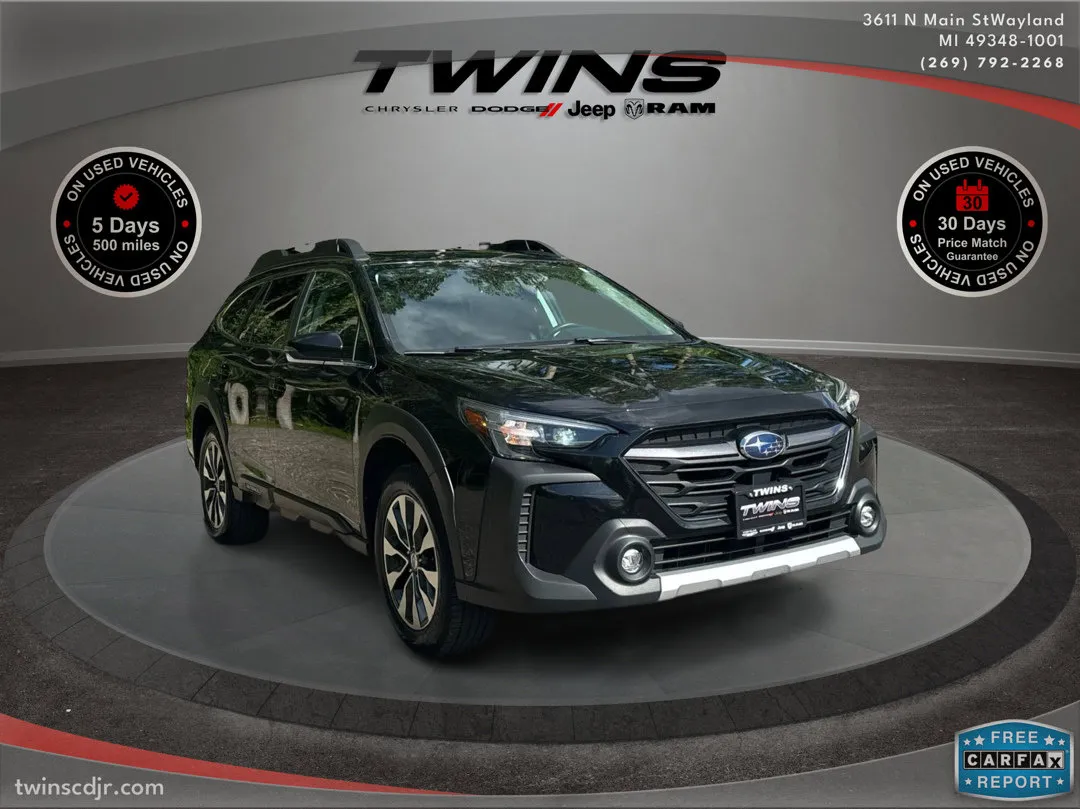 Black 2023 Subaru Outback Limited for sale in Wayland, MI