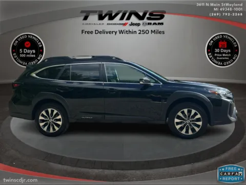 Photos of 2023 Subaru Outback Limited for sale in Wayland, MI at Twins Chrysler Dodge Jeep Ram