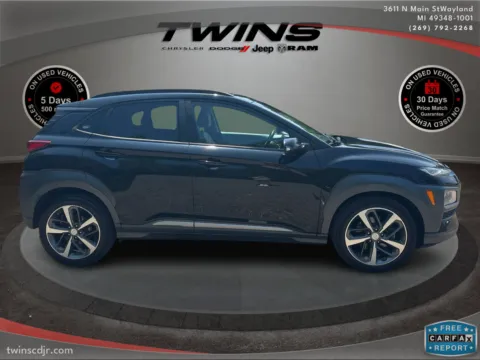 Photos of 2020 Hyundai Kona Limited for sale in Wayland, MI at Twins Chrysler Dodge Jeep Ram