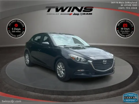 Black 2018 Mazda Mazda3 5-Door Sport for sale in Wayland, MI